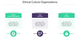 Ethical Culture Organizations In Powerpoint And Google Slides Cpb