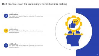 Ethical Decision Making Powerpoint Ppt Template Bundles Designed Downloadable