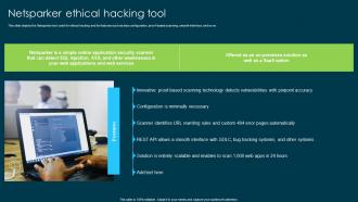 Ethical Hacking And Network Security Netsparker Ethical Hacking Tool