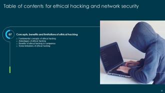 Ethical Hacking And Network Security Powerpoint Presentation Slides Informative Customizable