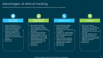 Ethical Hacking And Network Security Powerpoint Presentation Slides Professionally Customizable