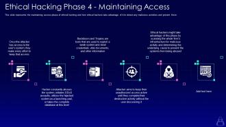 Ethical hacking phase 4 maintaining access ppt powerpoint presentation gallery slide