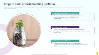 Ethical Investing Powerpoint Ppt Template Bundles