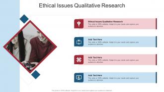Ethical Issues Qualitative Research In Powerpoint And Google Slides Cpb