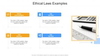 Ethical Laws Examples In Powerpoint And Google Slides Cpb
