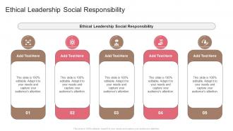 Ethical Leadership Social Responsibility In Powerpoint And Google Slides Cpb