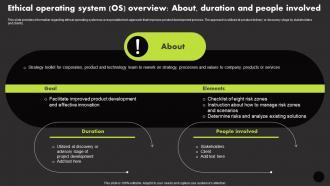 Ethical Operating System Os Overview About Duration Manage Technology Interaction With Society Playbook