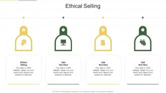 Ethical Selling In Powerpoint And Google Slides Cpb