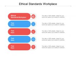 Ethical standards workplace ppt powerpoint presentation icon microsoft cpb