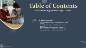 Ethical Tech Governance Playbook Powerpoint Presentation Slides Compatible Slides