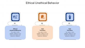 Ethical Unethical Behavior In Powerpoint And Google Slides Cpb
