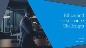 Ethics And Governance Challenges PPT Outline AT