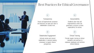 Ethics And Governance Challenges PPT Outline AT Professionally Appealing