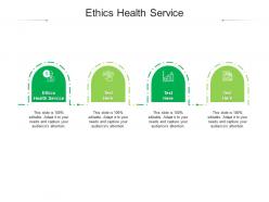 Ethics health service ppt powerpoint presentation icon show cpb