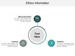 Ethics information ppt powerpoint presentation outline inspiration cpb