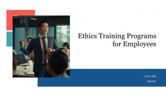 Ethics Training Programs For Employees PPT Structure AT