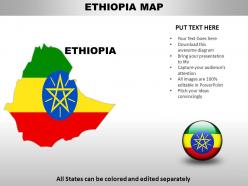 Ethiopia country powerpoint maps