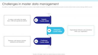 ETL Database Challenges In Master Data Management Ppt Portrait