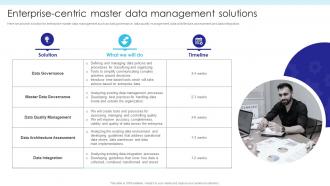 ETL Database Enterprise Centric Master Data Management Solutions Ppt Graphics