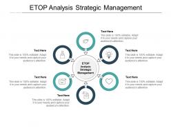 Etop analysis strategic management ppt powerpoint presentation infographics cpb