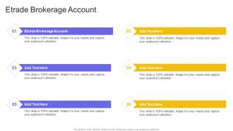 Etrade Brokerage Account In Powerpoint And Google Slides Cpb