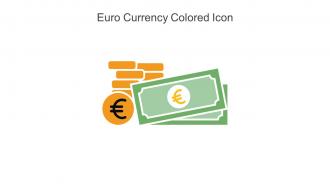 Euro Currency Colored Icon In Powerpoint Pptx Png And Editable Eps Format