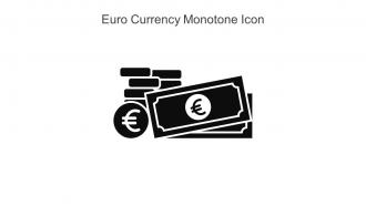Euro Currency Monotone Icon In Powerpoint Pptx Png And Editable Eps Format
