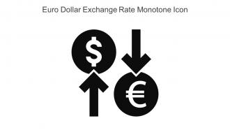 Euro Dollar Exchange Rate Monotone Icon In Powerpoint Pptx Png And Editable Eps Format