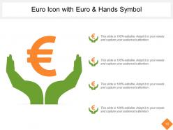 Euro Icons Showing Euro Currency With Arrows