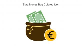 Euro Money Bag Colored Icon In Powerpoint Pptx Png And Editable Eps Format