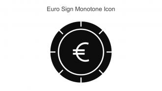 Euro Sign Monotone Icon In Powerpoint Pptx Png And Editable Eps Format
