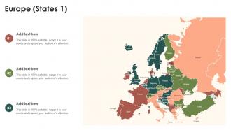 Europe States 1 PU Maps SS