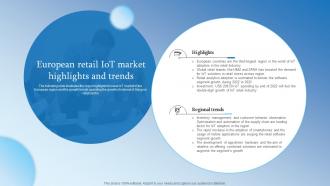 European Retail IoT Market Highlights And Trends Retail Transformation Through IoT