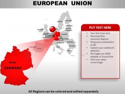 European union continents powerpoint maps