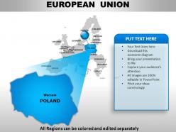 European union continents powerpoint maps