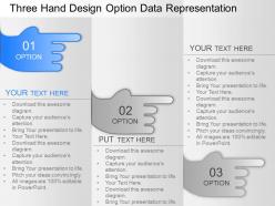 52959545 style concepts 1 opportunity 3 piece powerpoint presentation diagram infographic slide
