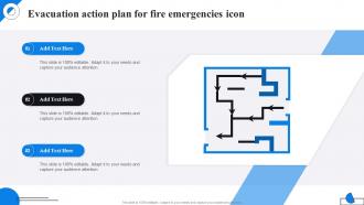 Evacuation Action Plan For Fire Emergencies Icon