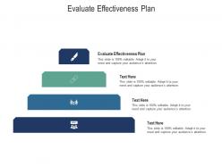 Evaluate effectiveness plan ppt powerpoint presentation portfolio designs download cpb