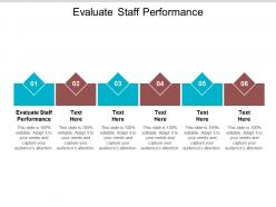 Evaluate staff performance ppt powerpoint presentation infographic template guidelines cpb