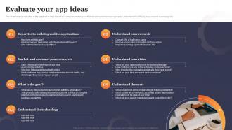 Evaluate Your App Ideas Shopping App Development