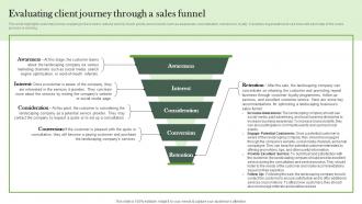 Evaluating Client Journey Through A Sales Funnel Landscaping Business Plan BP SS