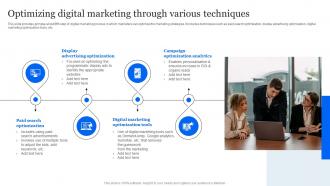 Evaluating E Marketing Campaigns Optimizing Digital Marketing Through Various Techniques MKT SS V