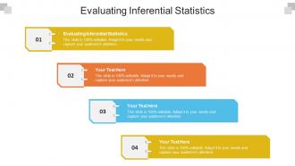 Evaluating Inferential Statistics Ppt Powerpoint Presentation Infographics Graphics Tutorials Cpb