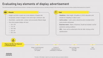 Evaluating Key Elements Types Of Online Advertising For Customers Acquisition