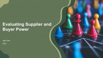 Evaluating Supplier And Buyer Power With Porters Five Forces PPT Sample AT