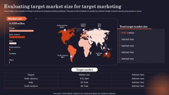 Evaluating Target Market Size For Target Marketing Why Is Identifying The Target Market