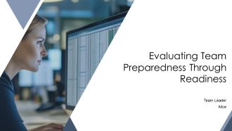 Evaluating Team Preparedness Through Readiness PPT Example AT