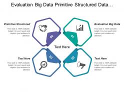 Evaluation big data primitive structured data utilization agile development