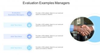 Evaluation Examples Managers In Powerpoint And Google Slides Cpb