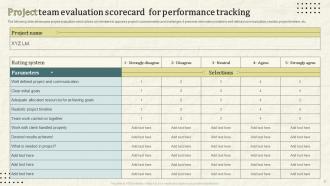 Evalution Score Powerpoint PPT Template Bundles Multipurpose Customizable